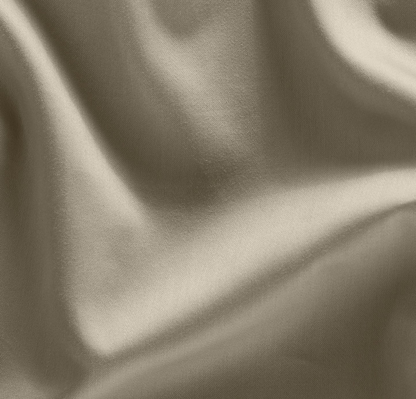 Close up detail of Signature Hemmed Sheet in Oak